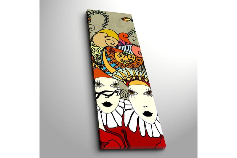 Dekorativ Canvastavla 30x90 cm - Flerfärgad - Inredning & dekor - Tavlor & konst - Canvastavla