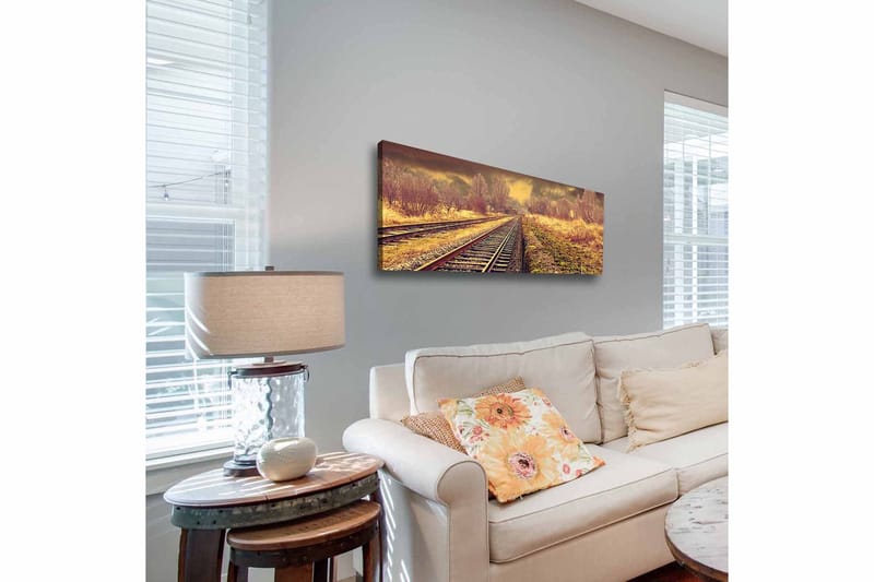 Dekorativ Canvastavla 30x90 cm - Flerfärgad - Inredning & dekor - Tavlor & konst - Canvastavla