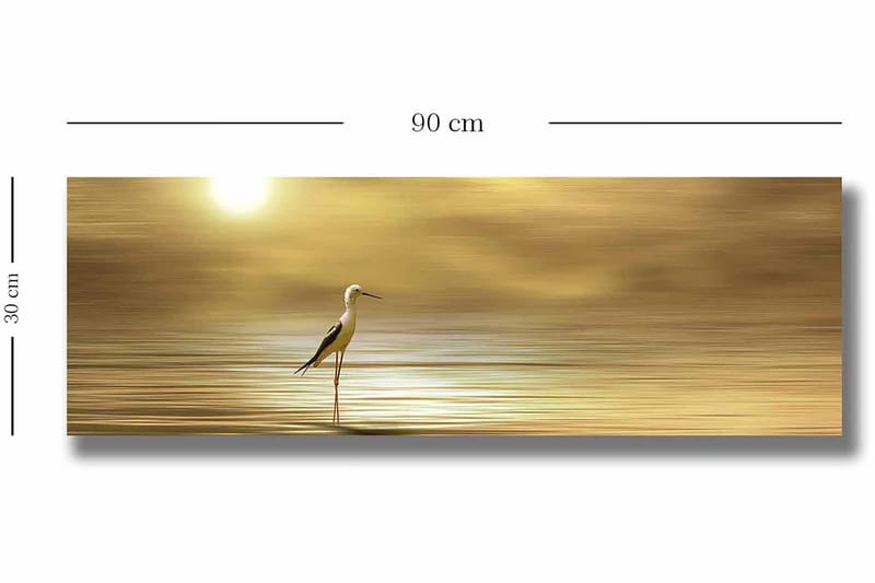 Dekorativ Canvastavla 30x90 cm - Flerfärgad - Inredning & dekor - Tavlor & konst - Canvastavla