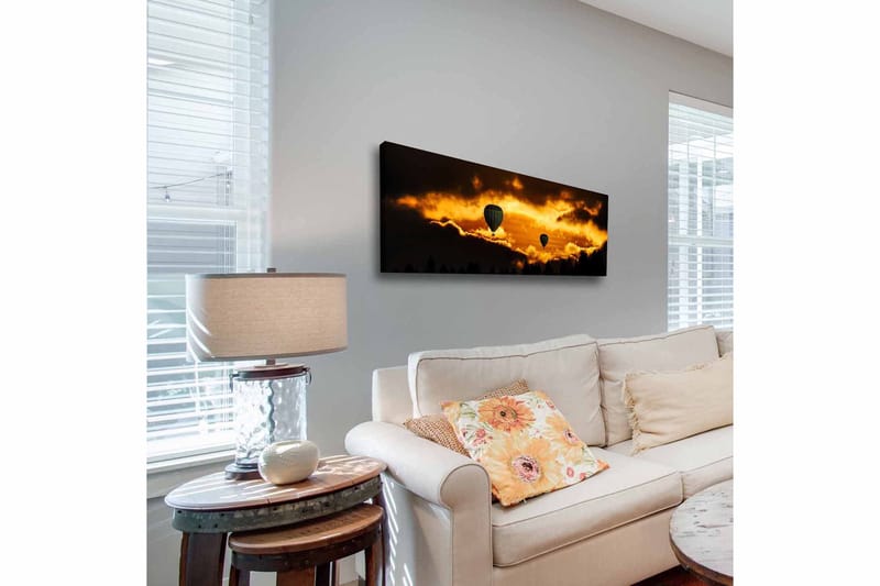 Dekorativ Canvastavla 30x90 cm, Flerfärgad