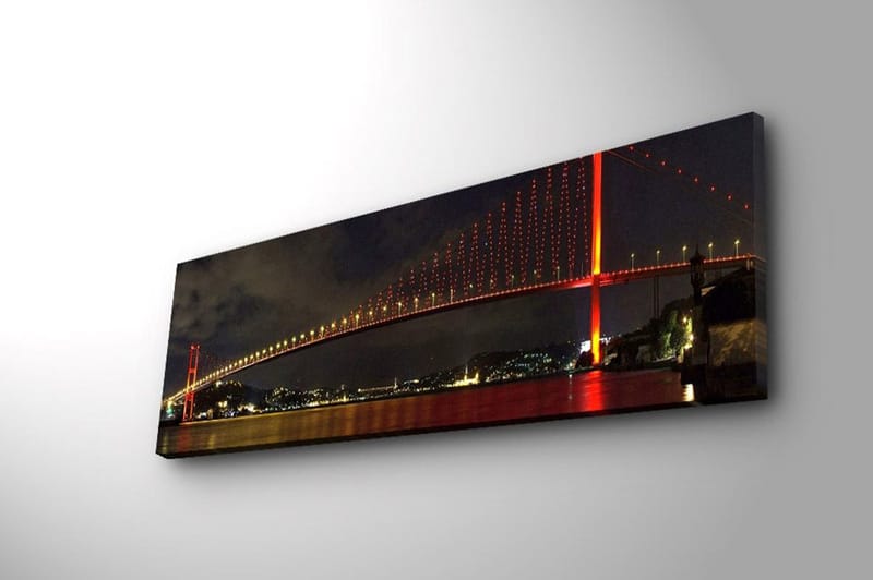 Dekorativ Canvastavla 30x90 cm - Flerfärgad - Inredning & dekor - Tavlor & konst - Canvastavla