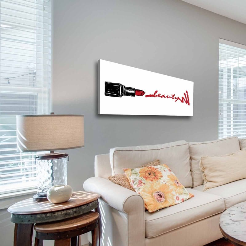 Dekorativ Canvastavla 30x90 cm - Flerfärgad - Inredning & dekor - Tavlor & konst - Canvastavla