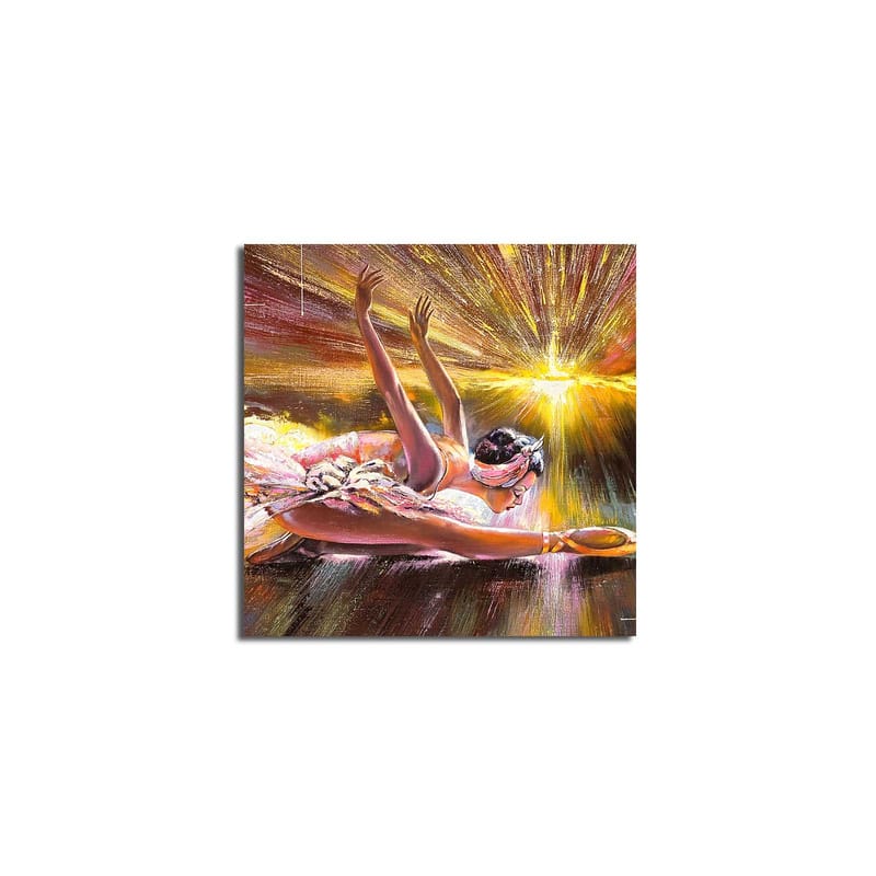 DEKORATIV CANVASTAVLA 45x45 cm Flerfärgad - Inredning & dekor - Tavlor & konst - Canvastavla