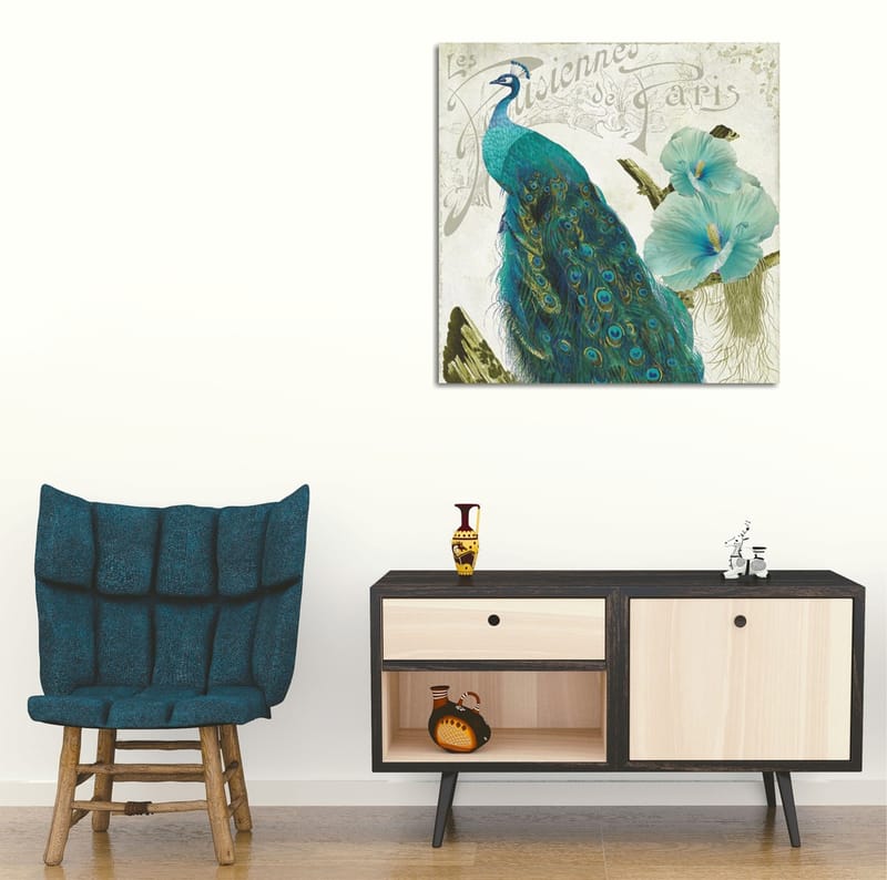 DEKORATIV CANVASTAVLA 45x45 cm Flerfärgad - Inredning & dekor - Tavlor & konst - Canvastavla
