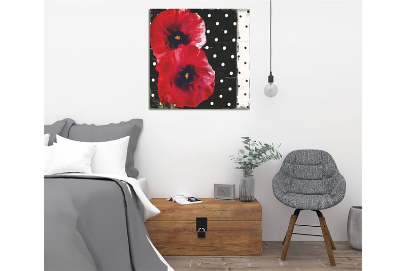 DEKORATIV CANVASTAVLA 45x45 cm Flerfärgad - Inredning & dekor - Tavlor & konst - Canvastavla