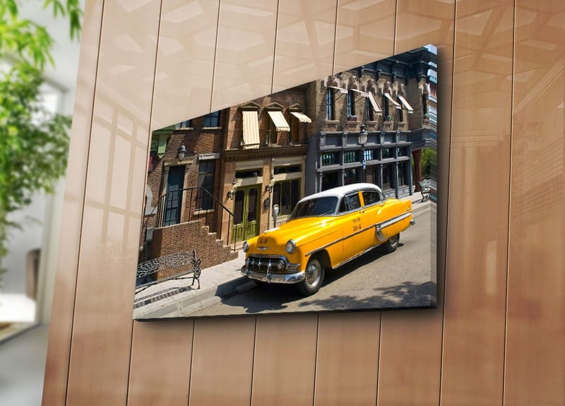 Dekorativ Canvastavla 45x70 cm - Flerfärgad - Inredning & dekor - Tavlor & konst - Canvastavla