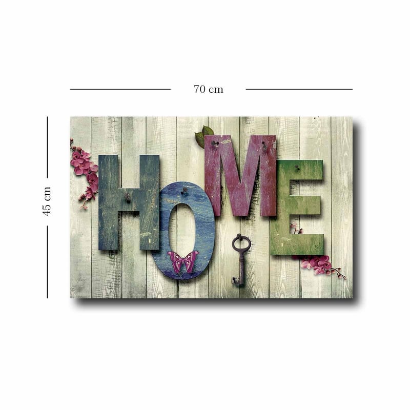 Dekorativ Canvastavla 45x70 cm - Flerfärgad - Inredning & dekor - Tavlor & konst - Canvastavla