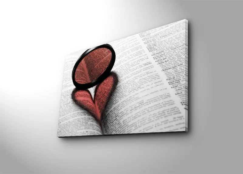 Dekorativ Canvastavla 45x70 cm, Flerfärgad