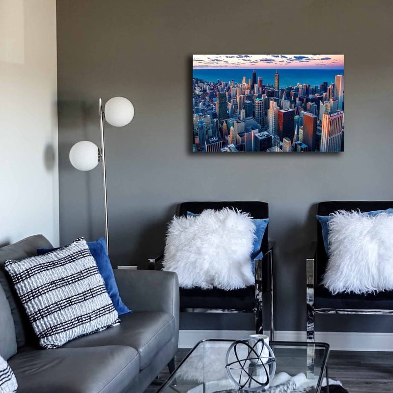 Dekorativ Canvastavla 45x70 cm - Flerfärgad - Inredning & dekor - Tavlor & konst - Canvastavla