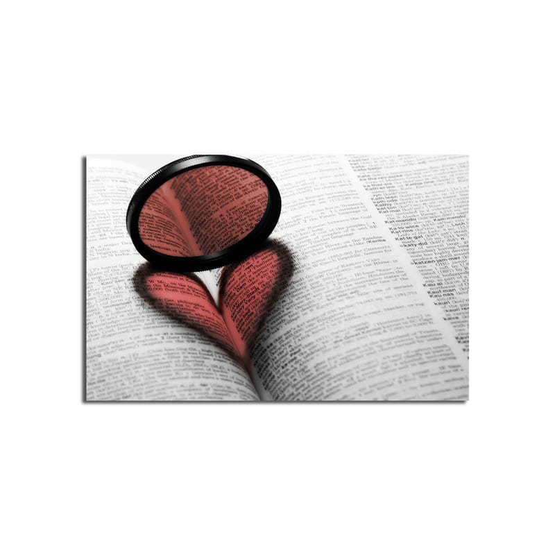 Dekorativ Canvastavla 45x70 cm - Flerfärgad - Inredning & dekor - Tavlor & konst - Canvastavla