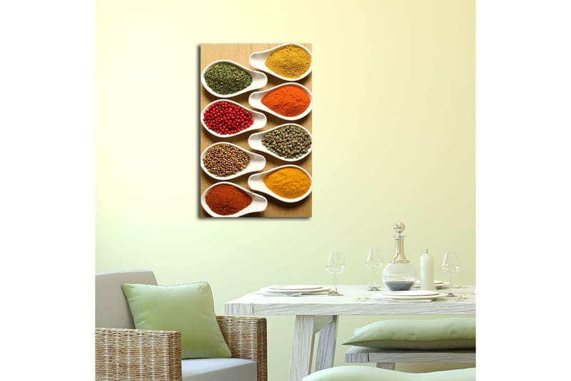 Dekorativ Canvastavla 45x70 cm - Flerfärgad - Inredning & dekor - Tavlor & konst - Canvastavla