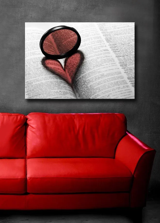 Dekorativ Canvastavla 45x70 cm - Flerfärgad - Inredning & dekor - Tavlor & konst - Canvastavla