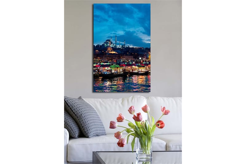 Dekorativ Canvastavla 45x70 cm - Flerfärgad - Inredning & dekor - Tavlor & konst - Canvastavla