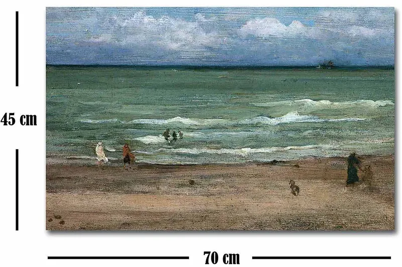 Dekorativ Canvastavla 45x70 cm - Flerfärgad - Inredning & dekor - Tavlor & konst - Canvastavla