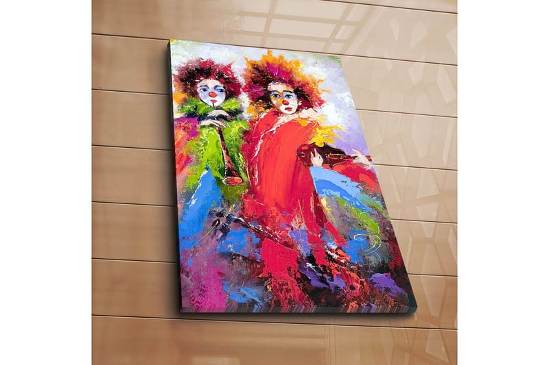 Dekorativ Canvastavla 45x70 cm - Flerfärgad - Inredning & dekor - Tavlor & konst - Canvastavla