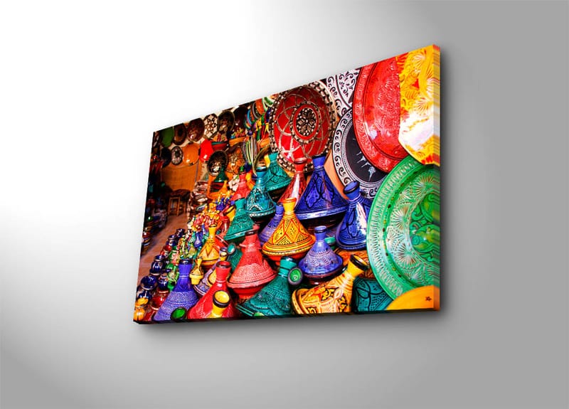 DEKORATIV CANVASTAVLA 45x70 cm Flerfärgad - Inredning & dekor - Tavlor & konst - Canvastavla