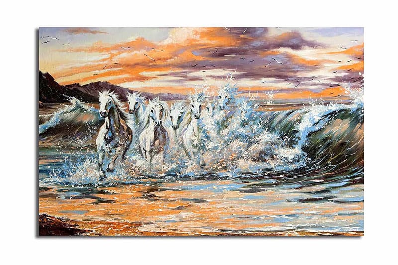DEKORATIV CANVASTAVLA 45x70 cm Flerfärgad - Inredning & dekor - Tavlor & konst - Canvastavla