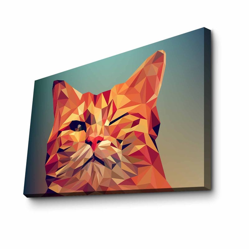DEKORATIV CANVASTAVLA 45x70 cm Flerfärgad - Inredning & dekor - Tavlor & konst - Canvastavla