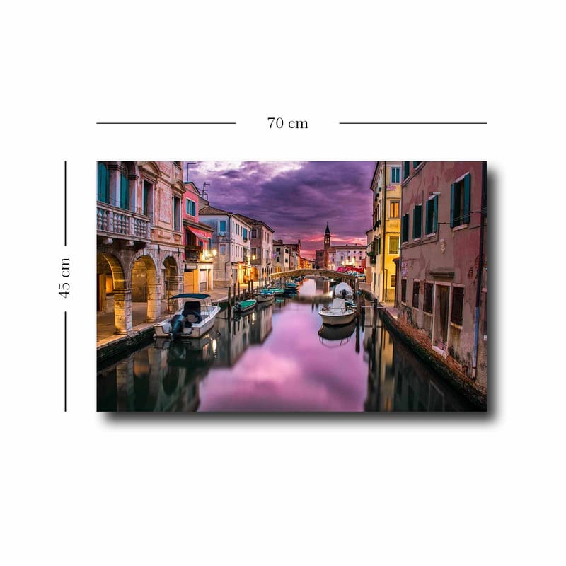 DEKORATIV CANVASTAVLA 45x70 cm Flerf�ärgad - Inredning & dekor - Tavlor & konst - Canvastavla