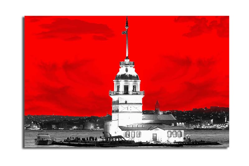 DEKORATIV CANVASTAVLA 45x70 cm Flerfärgad - Inredning & dekor - Tavlor & konst - Canvastavla