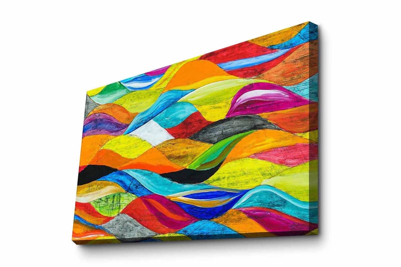 DEKORATIV CANVASTAVLA 45x70 cm Flerfärgad - Inredning & dekor - Tavlor & konst - Canvastavla