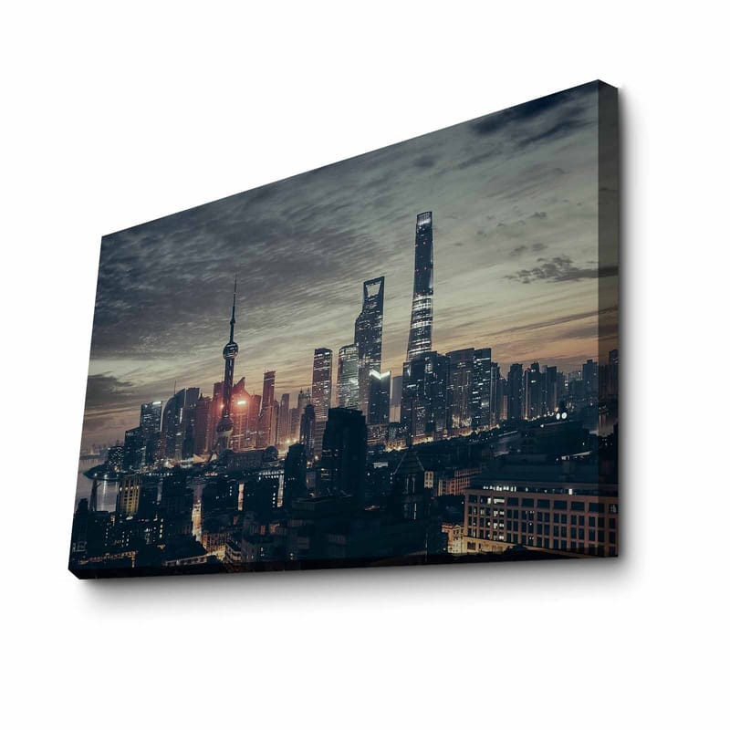 DEKORATIV CANVASTAVLA 45x70 cm Flerfärgad - Inredning & dekor - Tavlor & konst - Canvastavla