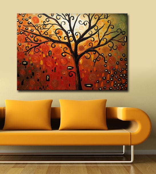 DEKORATIV CANVASTAVLA 45x70 cm Flerfärgad - Inredning & dekor - Tavlor & konst - Canvastavla