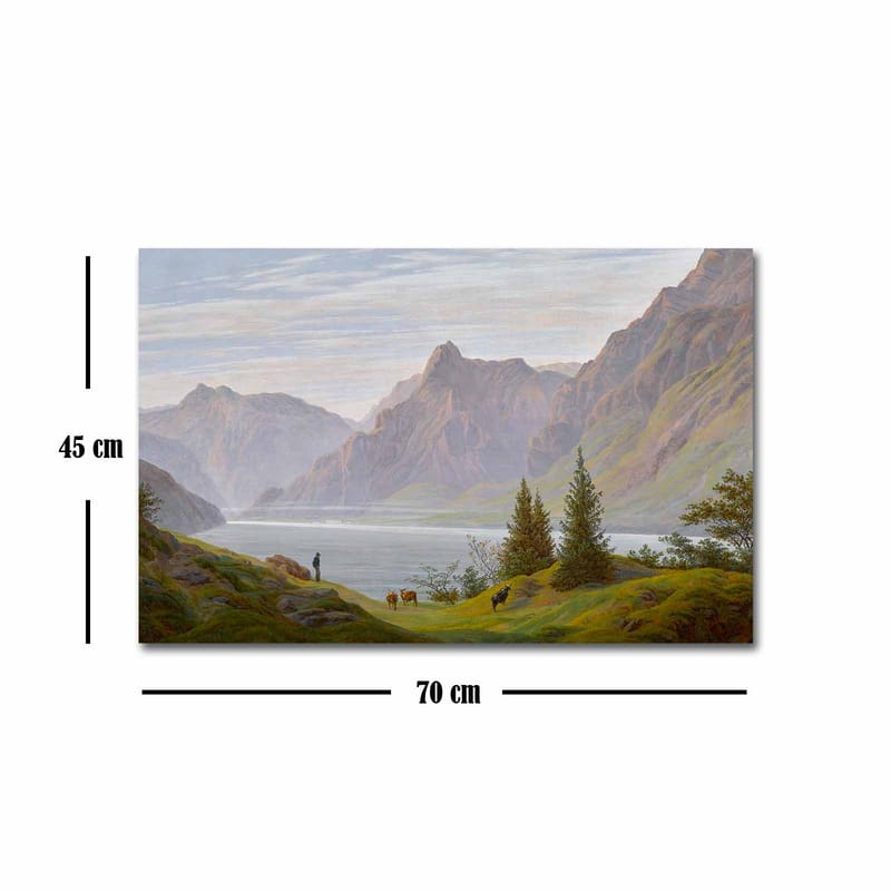 DEKORATIV CANVASTAVLA 45x70 cm Flerfärgad - Inredning & dekor - Tavlor & konst - Canvastavla