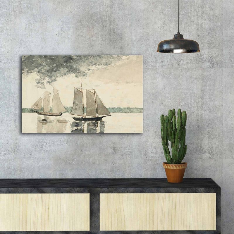 DEKORATIV CANVASTAVLA 45x70 cm Flerfärgad - Inredning & dekor - Tavlor & konst - Canvastavla