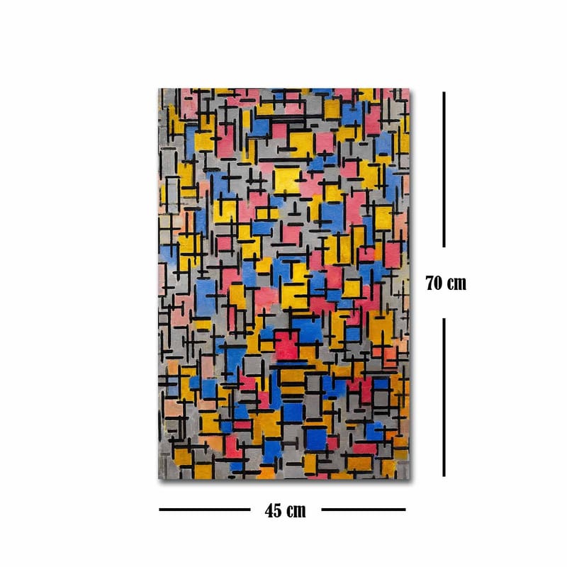 DEKORATIV CANVASTAVLA 45x70 cm Flerfärgad - Inredning & dekor - Tavlor & konst - Canvastavla