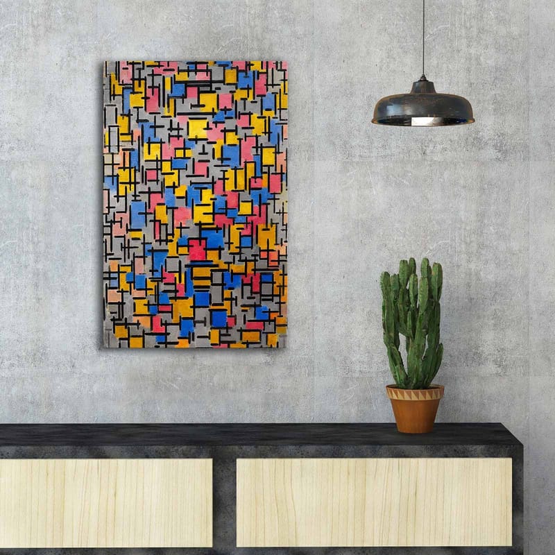 DEKORATIV CANVASTAVLA 45x70 cm Flerfärgad - Inredning & dekor - Tavlor & konst - Canvastavla