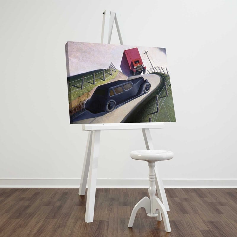DEKORATIV CANVASTAVLA 45x70 cm Flerfärgad - Inredning & dekor - Tavlor & konst - Canvastavla