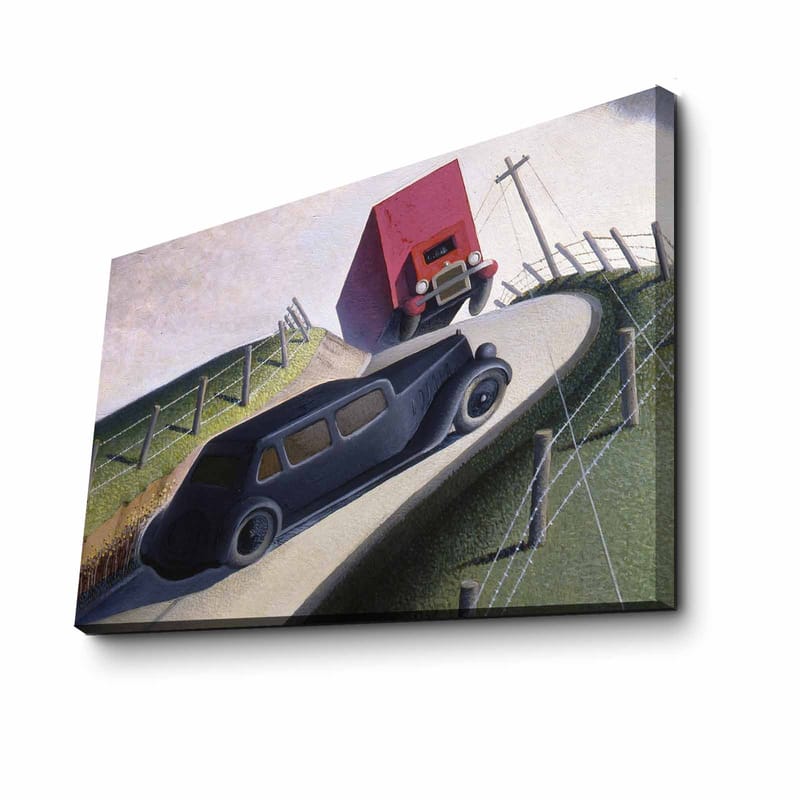 DEKORATIV CANVASTAVLA 45x70 cm Flerf�ärgad - Inredning & dekor - Tavlor & konst - Canvastavla