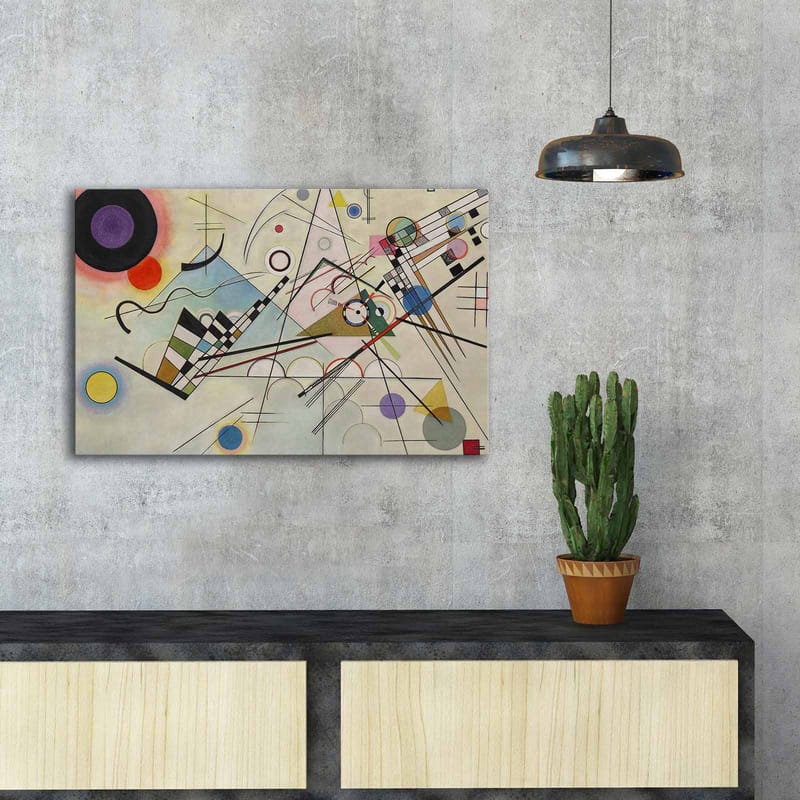DEKORATIV CANVASTAVLA 45x70 cm Flerfärgad - Inredning & dekor - Tavlor & konst - Canvastavla