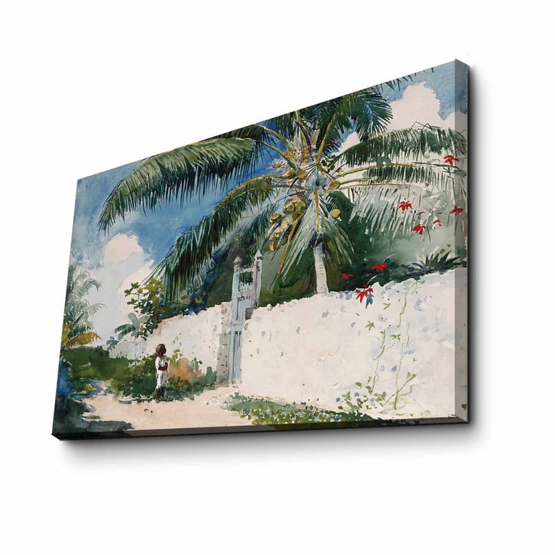 DEKORATIV CANVASTAVLA 45x70 cm Flerfärgad - Inredning & dekor - Tavlor & konst - Canvastavla