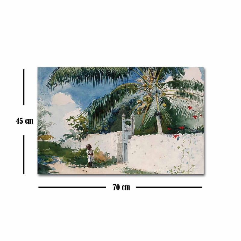 DEKORATIV CANVASTAVLA 45x70 cm Flerfärgad - Inredning & dekor - Tavlor & konst - Canvastavla
