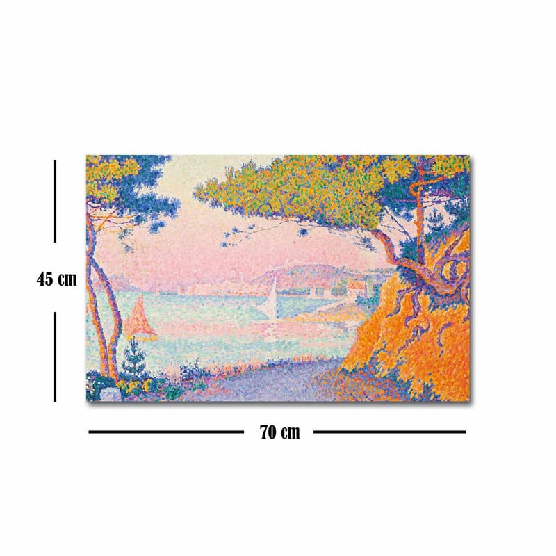 DEKORATIV CANVASTAVLA 45x70 cm Flerfärgad - Inredning & dekor - Tavlor & konst - Canvastavla