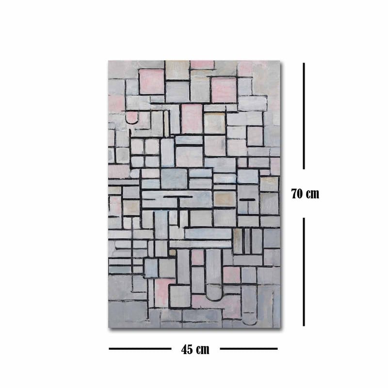 DEKORATIV CANVASTAVLA 45x70 cm Flerfärgad - Inredning & dekor - Tavlor & konst - Canvastavla