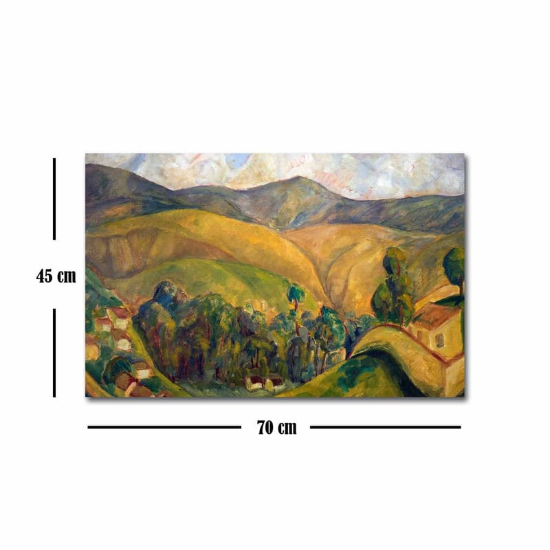 DEKORATIV CANVASTAVLA 45x70 cm Flerfärgad - Inredning & dekor - Tavlor & konst - Canvastavla