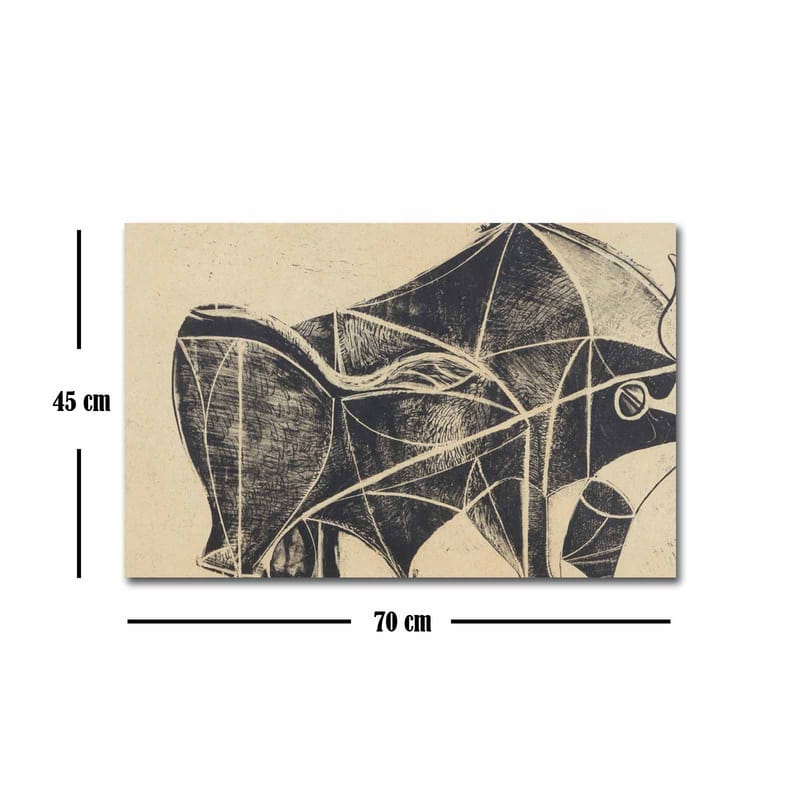 DEKORATIV CANVASTAVLA 45x70 cm Flerfärgad - Inredning & dekor - Tavlor & konst - Canvastavla