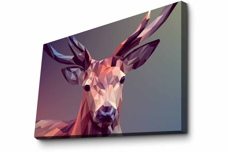 Dekorativ Canvastavla 45x70 cm - Flerfärgad - Inredning & dekor - Tavlor & konst - Canvastavla