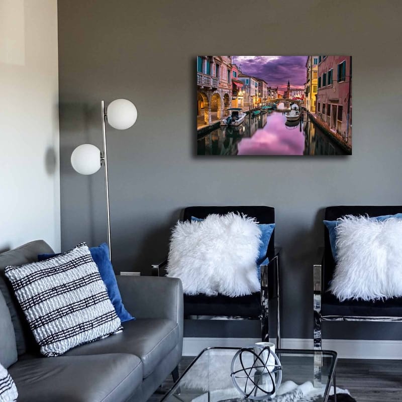 Dekorativ Canvastavla 45x70 cm - Flerfärgad - Inredning & dekor - Tavlor & konst - Canvastavla