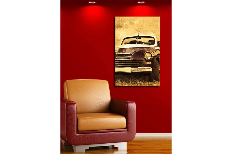 Dekorativ Canvastavla 45x70 cm - Flerfärgad - Inredning & dekor - Tavlor & konst - Canvastavla