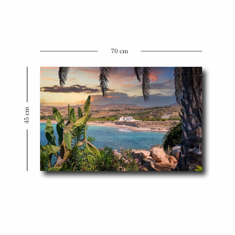 Dekorativ Canvastavla 45x70 cm - Flerfärgad - Inredning & dekor - Tavlor & konst - Canvastavla