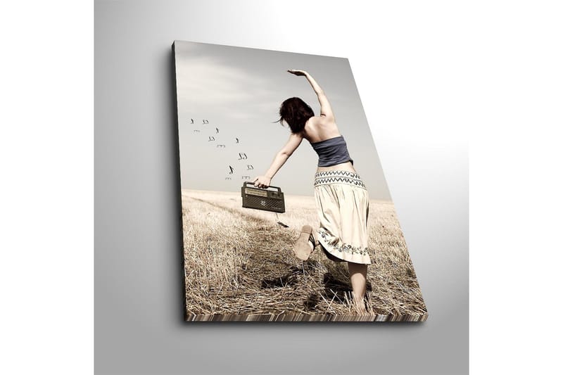 Dekorativ Canvastavla 45x70 cm - Flerfärgad - Inredning & dekor - Tavlor & konst - Canvastavla