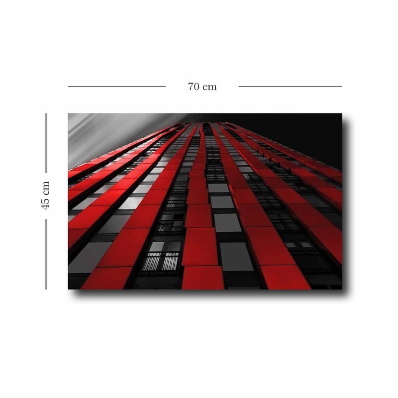 Dekorativ Canvastavla 45x70 cm - Flerfärgad - Inredning & dekor - Tavlor & konst - Canvastavla