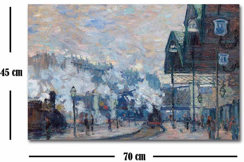 Dekorativ Canvastavla 45x70 cm - Flerfärgad - Inredning & dekor - Tavlor & konst - Canvastavla