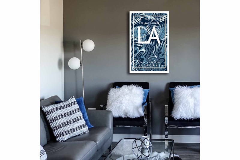 Dekorativ Canvastavla 45x70 cm - Flerfärgad - Inredning & dekor - Tavlor & konst - Canvastavla