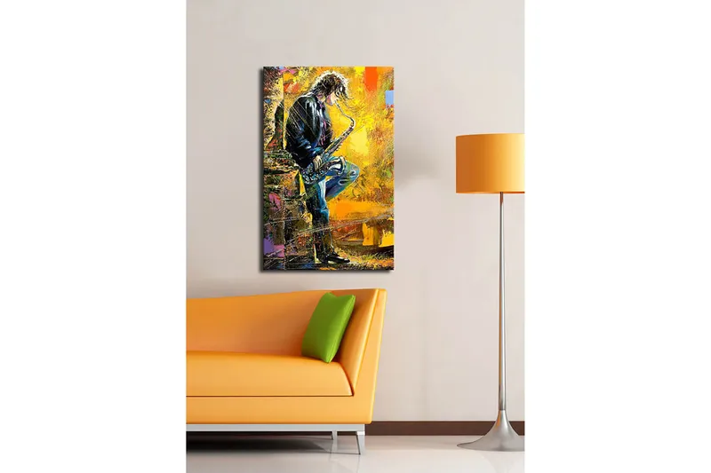 Dekorativ Canvastavla 45x70 cm - Flerfärgad - Inredning & dekor - Tavlor & konst - Canvastavla