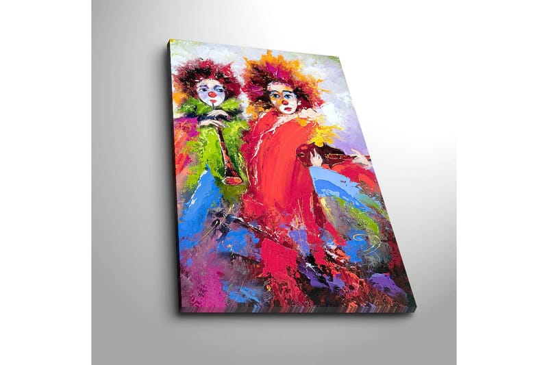 Dekorativ Canvastavla 45x70 cm - Flerfärgad - Inredning & dekor - Tavlor & konst - Canvastavla